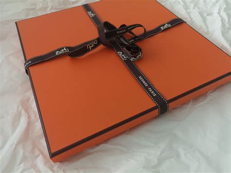 hermes scarf with hear box|hermes wrapping paper.